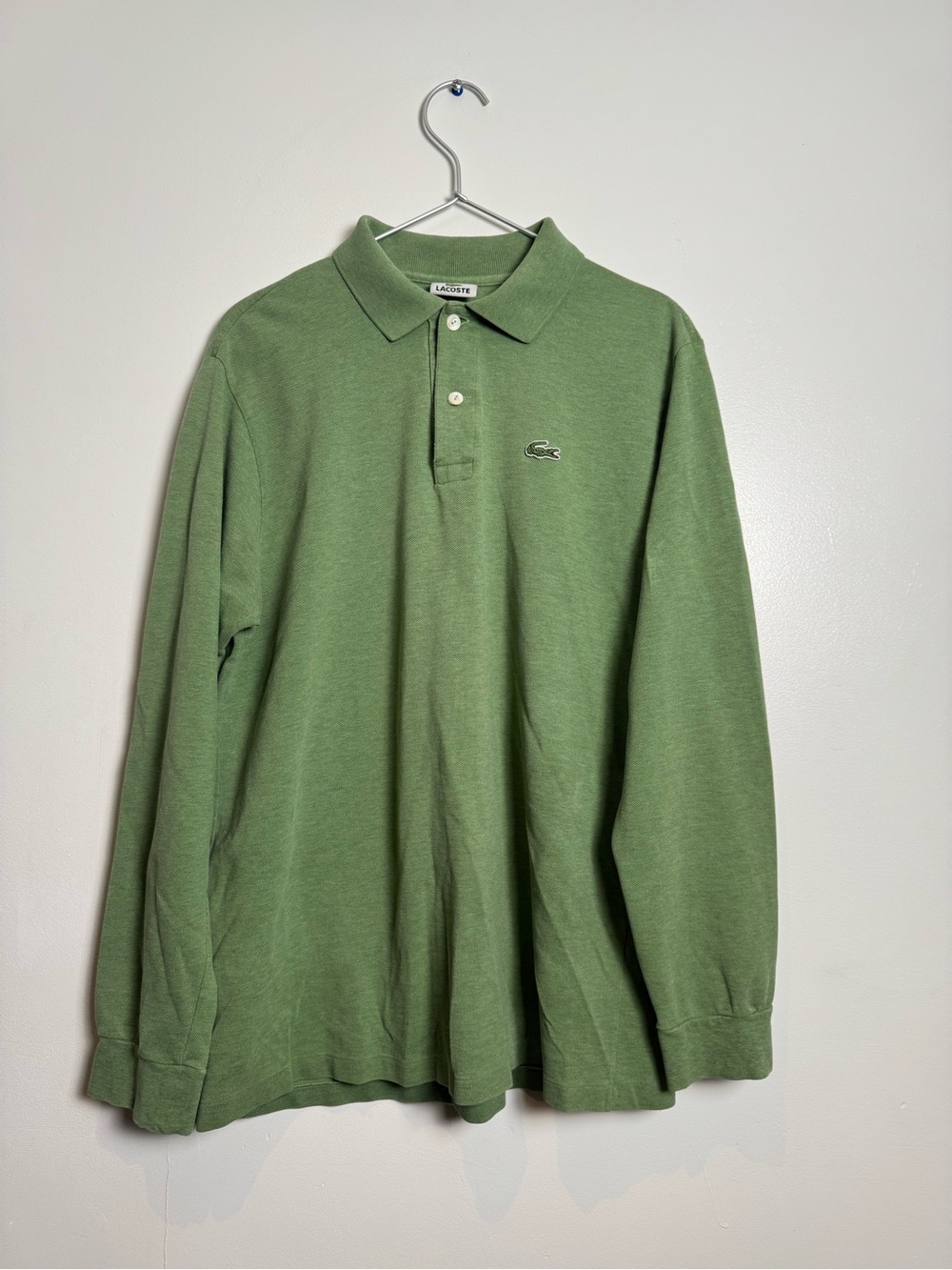 Lacoste Long Sleeve Polo - Olive